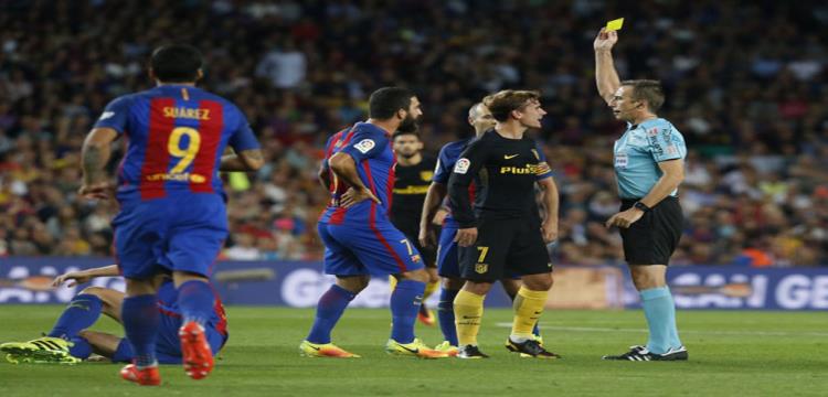 اتلتيكو مدريد وبرشلونة 